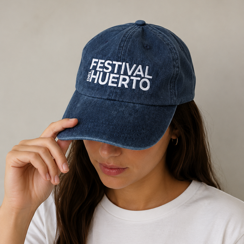 Gorra azul Festival del Huerto