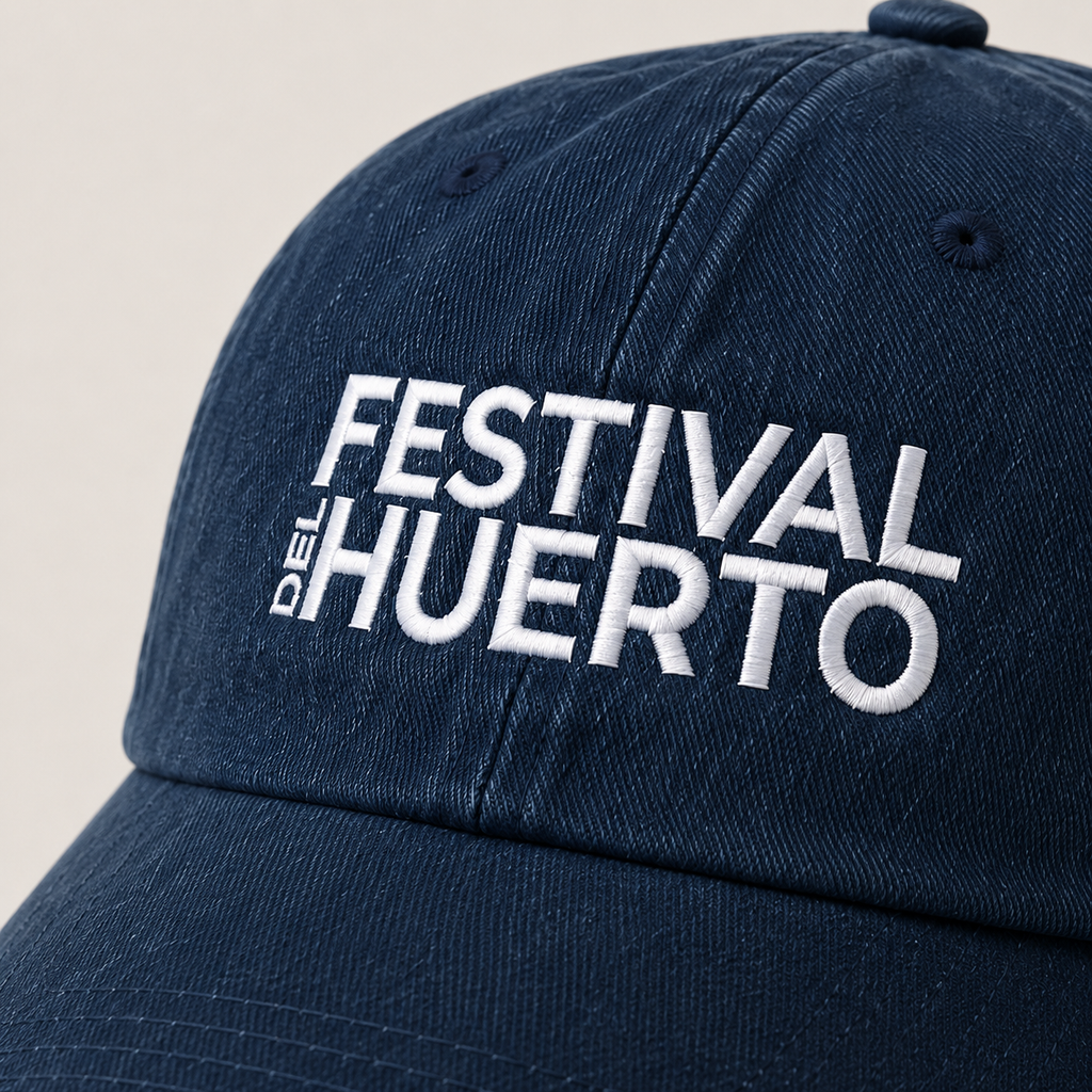 Gorra azul Festival del Huerto 4