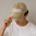 Gorra beige Festival del Huerto
