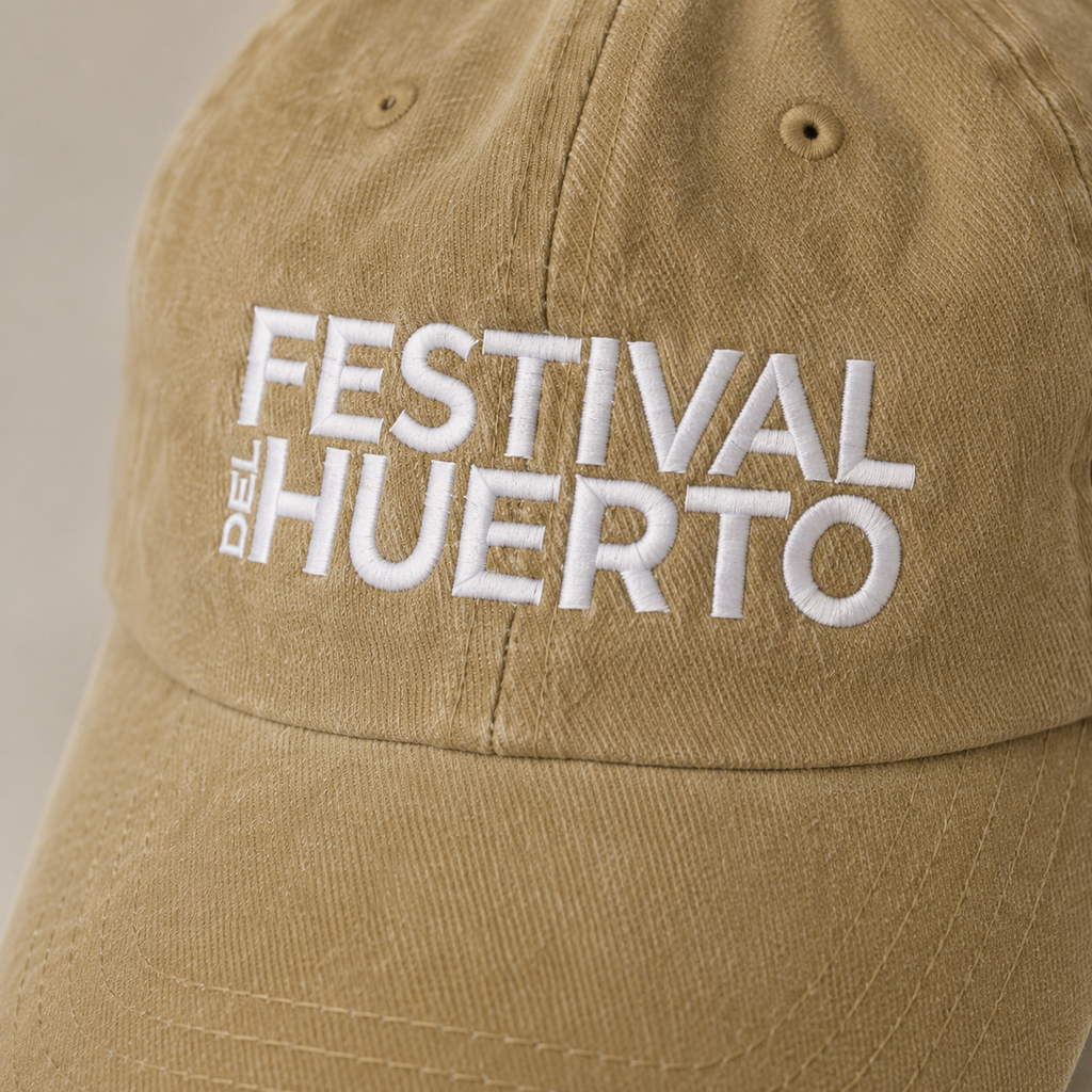 Gorra beige Festival del Huerto 4